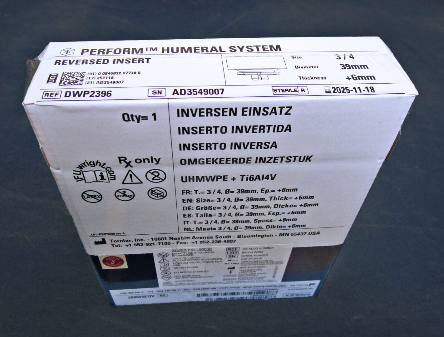 A box of instructions for the perform numeral system.