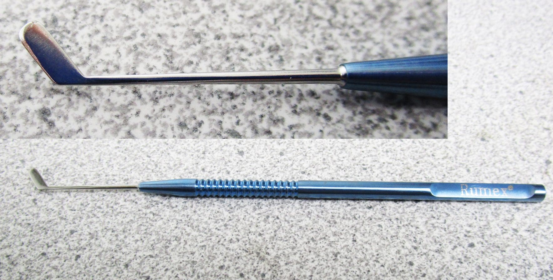 A close up of two different pens on the ground