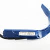 Blue reusable medical device with cord.