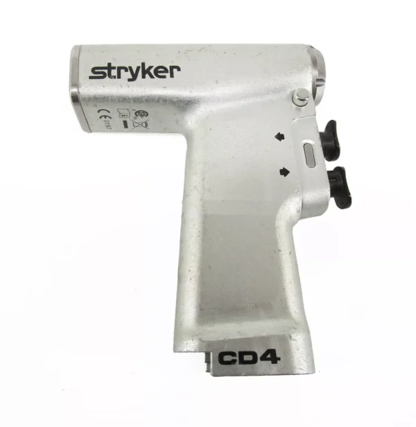 A stryker cd 4 surgical stapler with the handle removed.